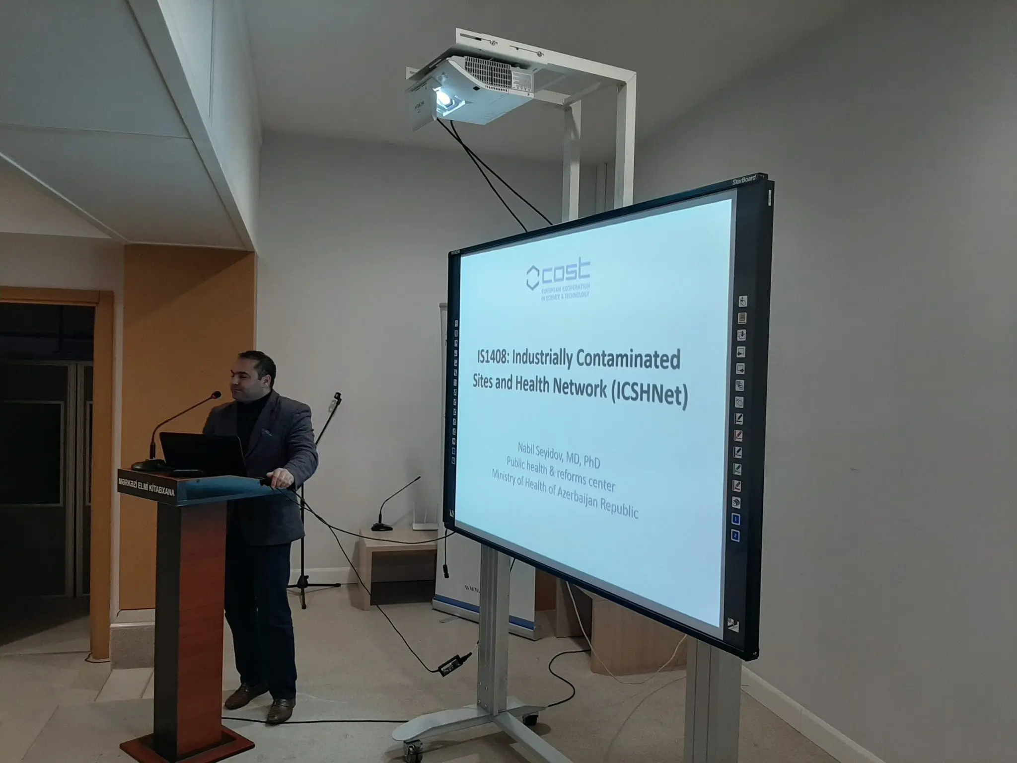 COST awareness day Azerbaijan Nabil Seyidov
