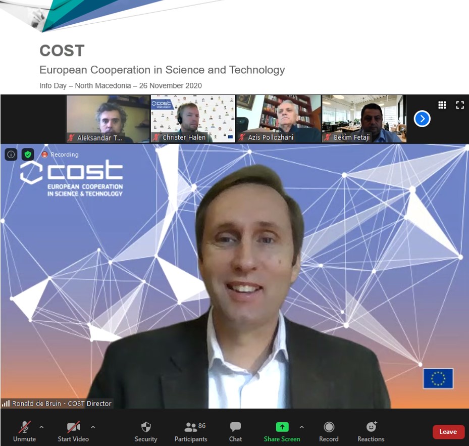 North Macedonia Info Day COST