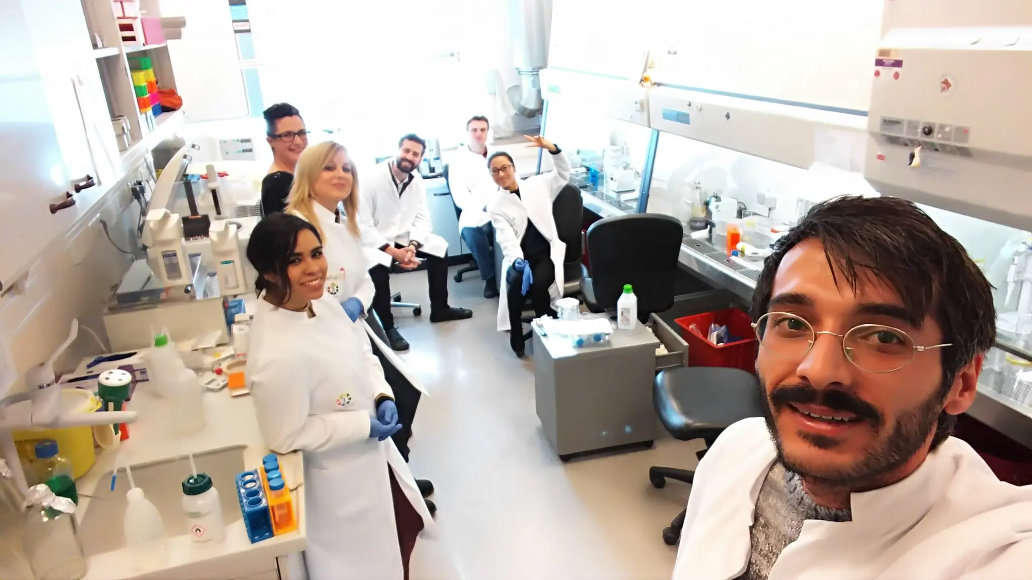 mye-euniter researchers working on myeloid