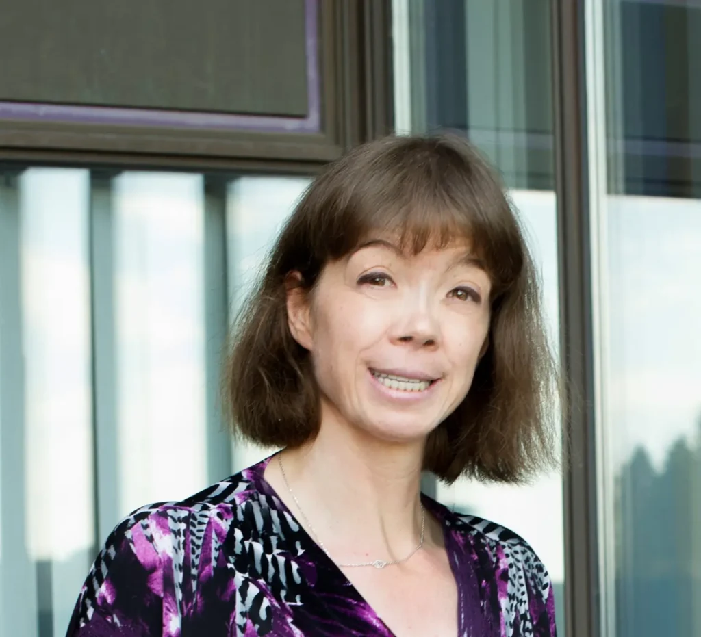 Portrait photo of a woman, Mina Di Marino - Science Communication Coordinator