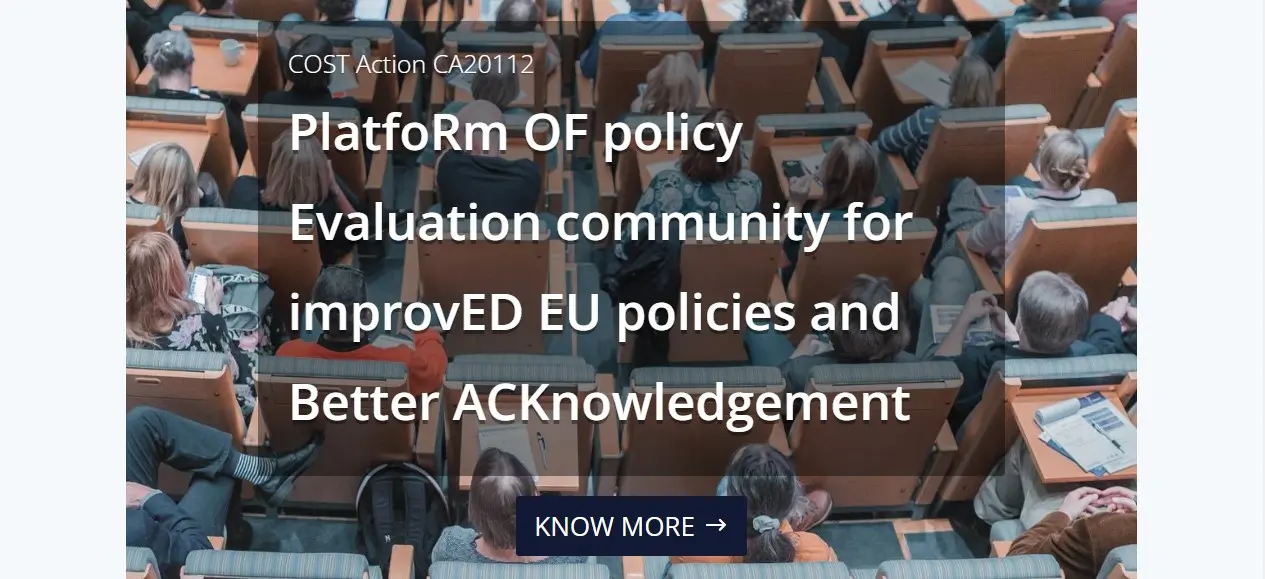 PlatfoRm OF policy Evaluation community for improvED EU policies and Better ACKnowledgement - PROFEEDBACK