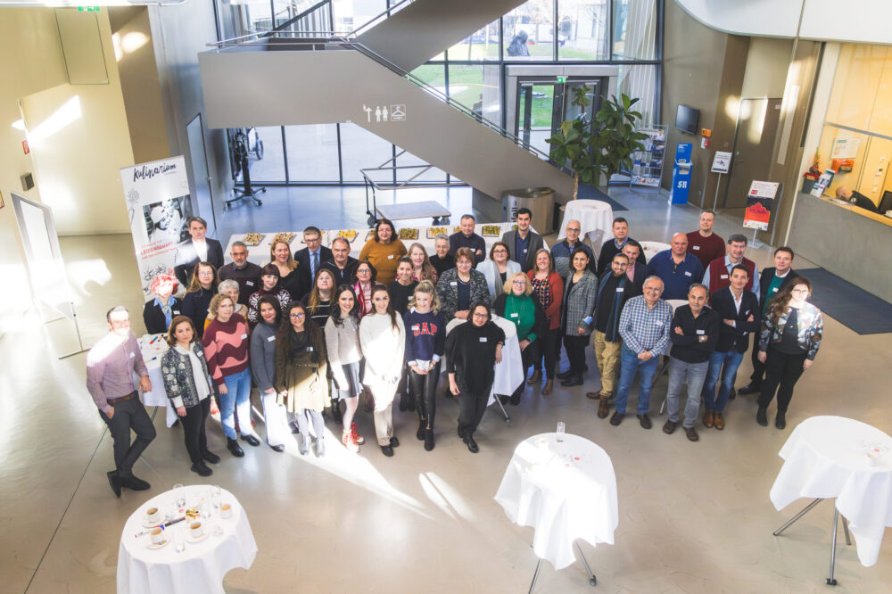 Group photo of the research network on Palliative Care CODE-YAA @PC-EDU 