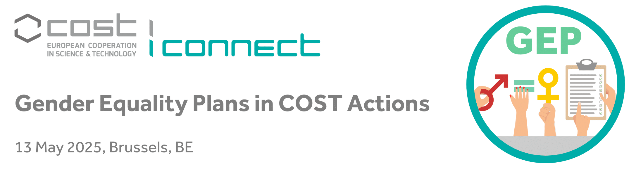 COST Connect event 2025 focused on the gender equlity plans in COST Actions