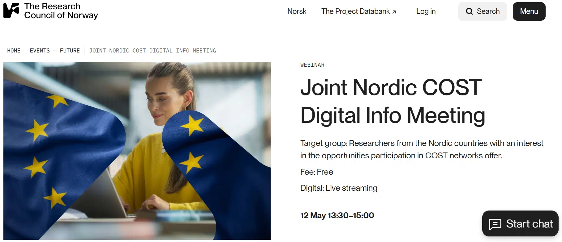 Joint Nordic COST Digital Info Meeting 2026