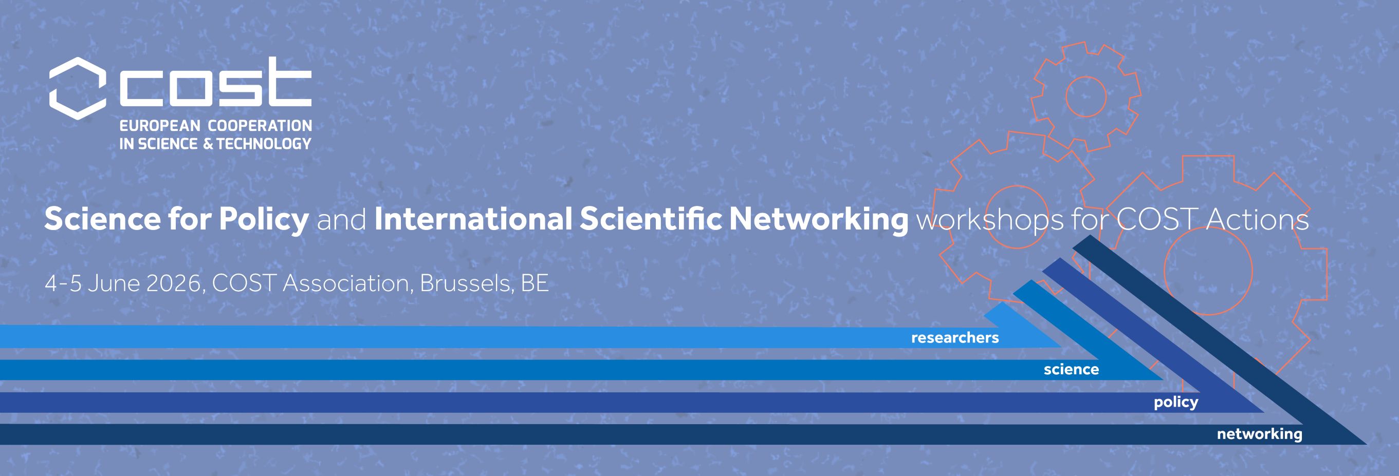 COST Science for Policy and International Scientific Networking workshops for COST Actions 2026